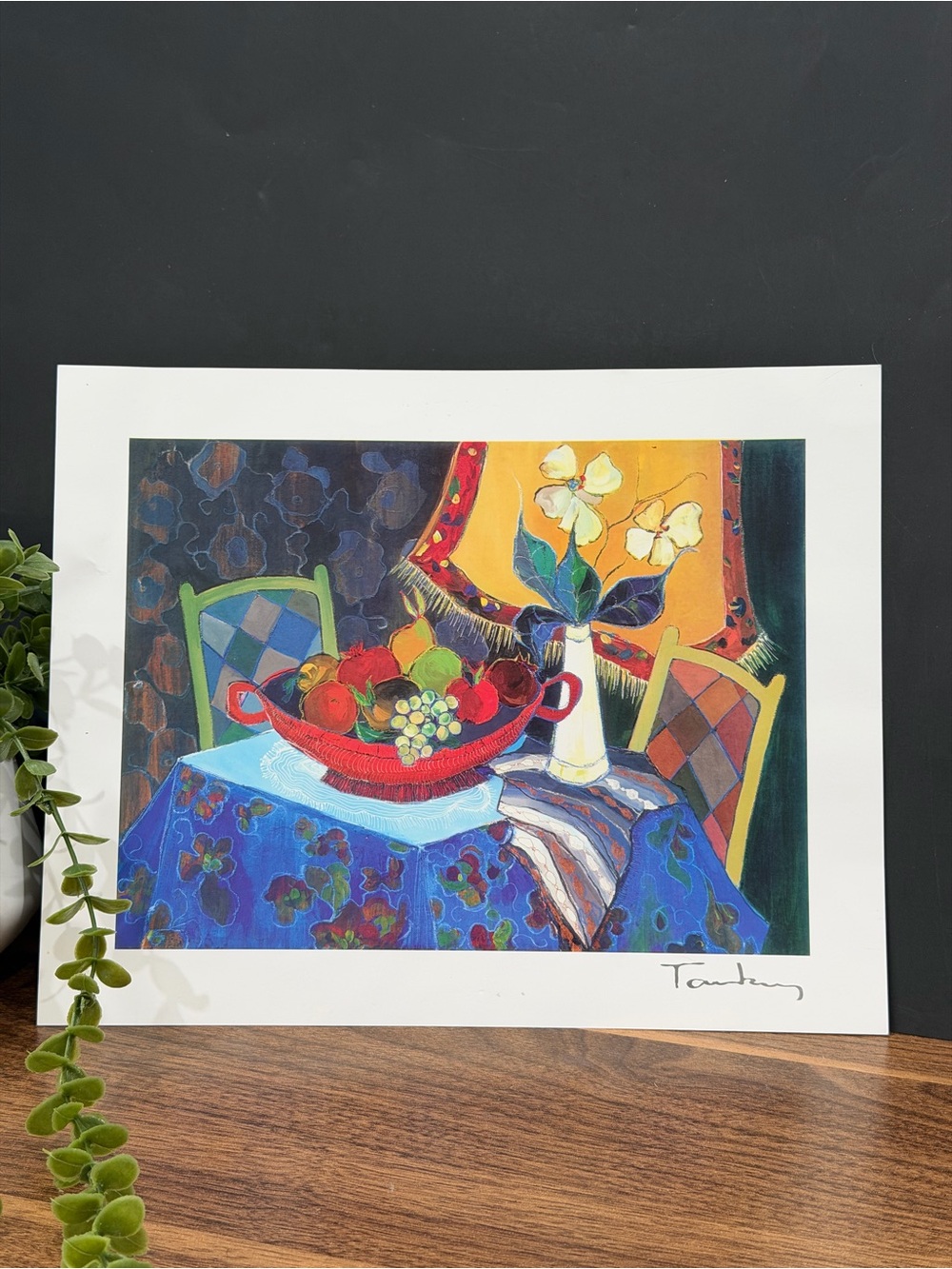 Itzchak Tarkay "Too Cold at Home" Art